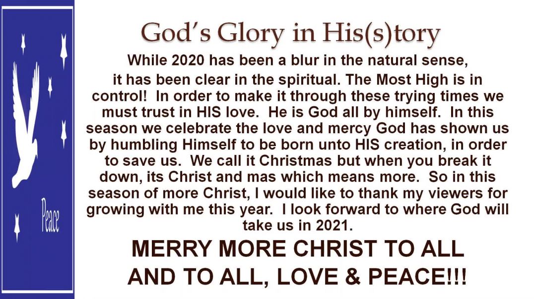 More CHRIST to All