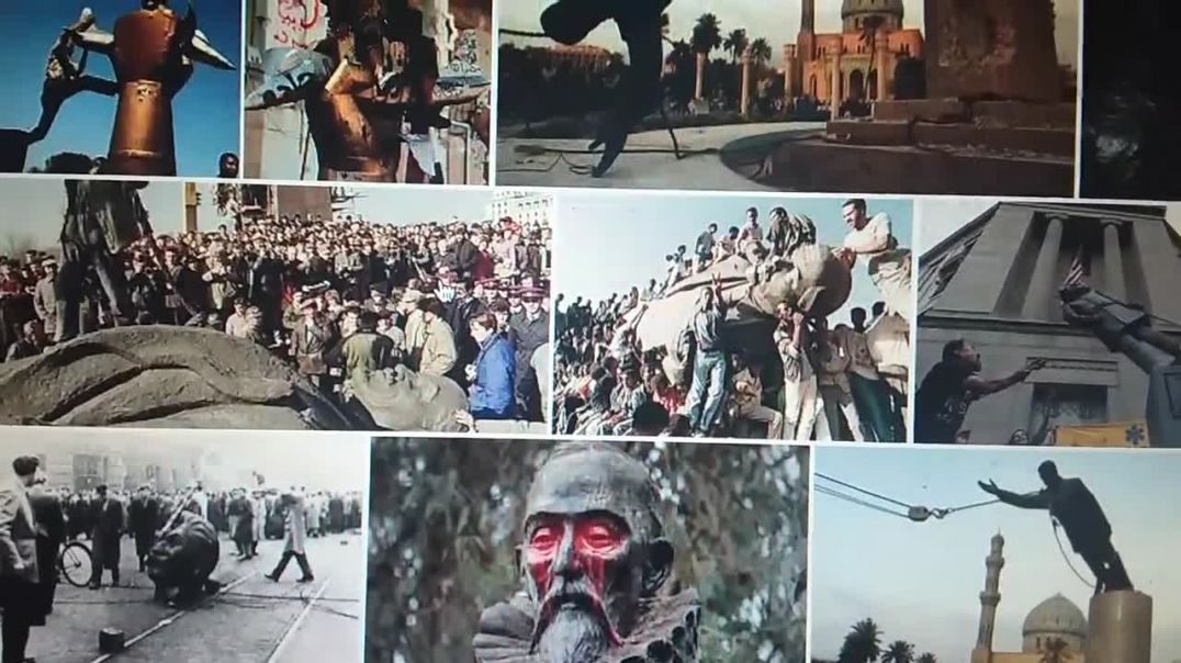 Idols toppling worldwide and those who afflicted Israelites bow kneel at their feet repenting ?)