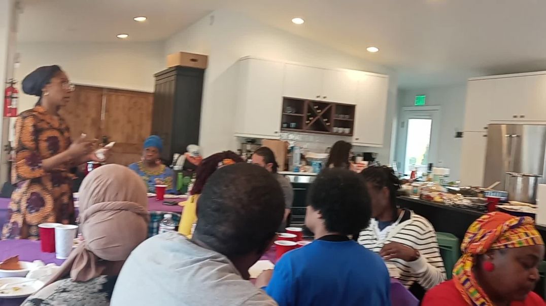 Ahkoti Falena Speaks during Pesach 21