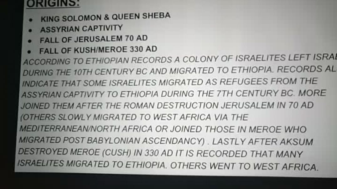 ⁣⁣⁣Yoruba, Question ID and who did this to us ? scripture historical and anthropological proof  outp