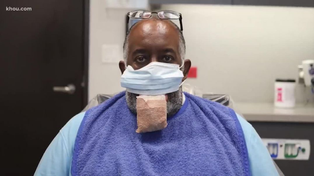 COVID-19 survivor has rare side effect of COVID-19 treatment -- a massively swollen tongue