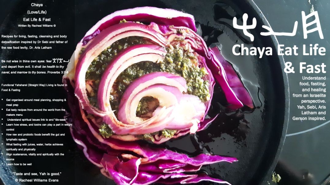 CHAYA EAT LIFEA Hebraic Food, Fasting and Health Health Perspective