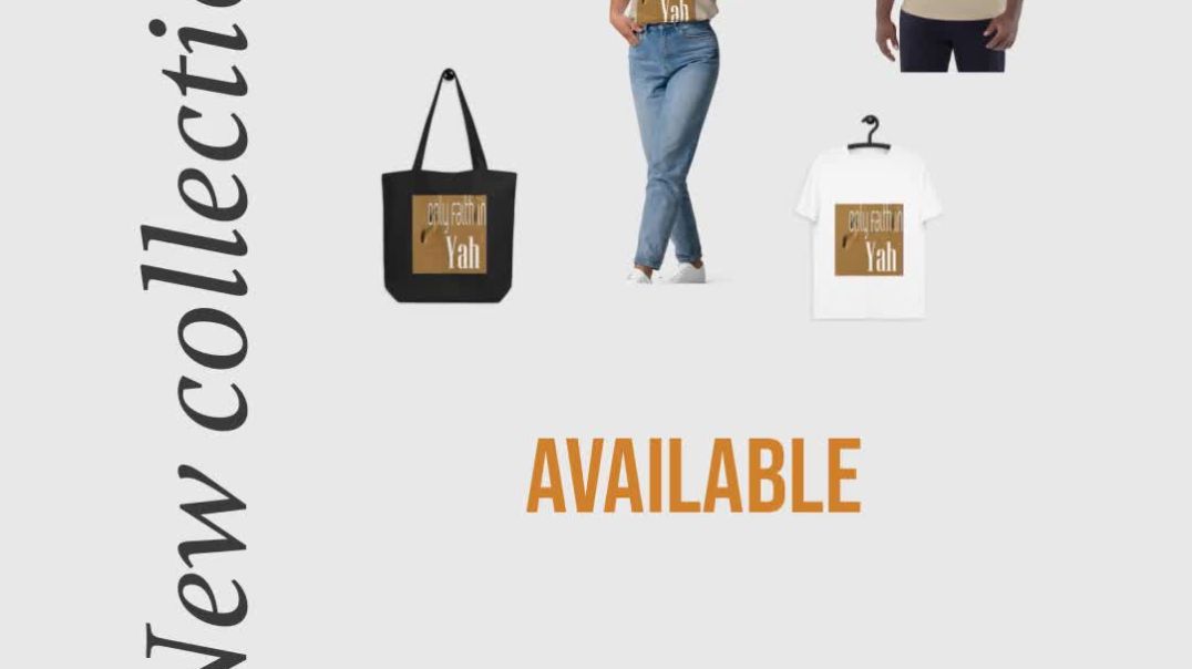 Introducing the "Only Faith in Yah" merchandise collection