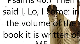 CHRIST IS WRITTEN IN THE VOLUME OF THE BOOKS, (IN THE GARDEN) PT#1