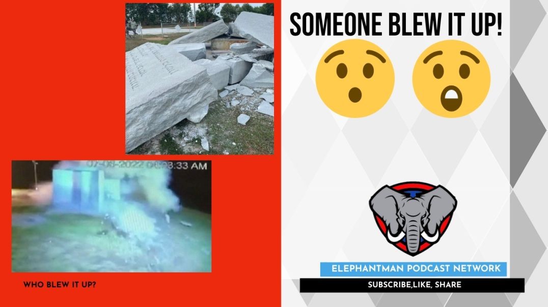 Someone Blew it up!!!