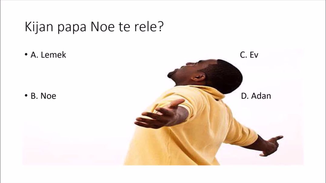 Katriyèm leson pasyans pati 2