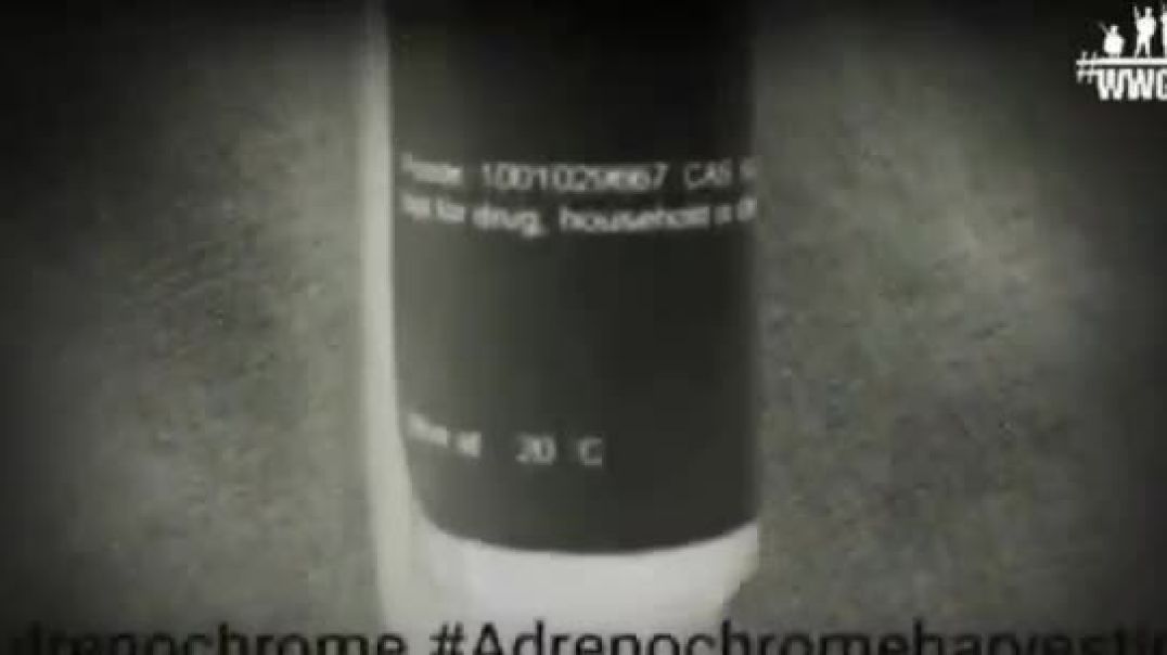 AdrenochromeThese People are SICK
