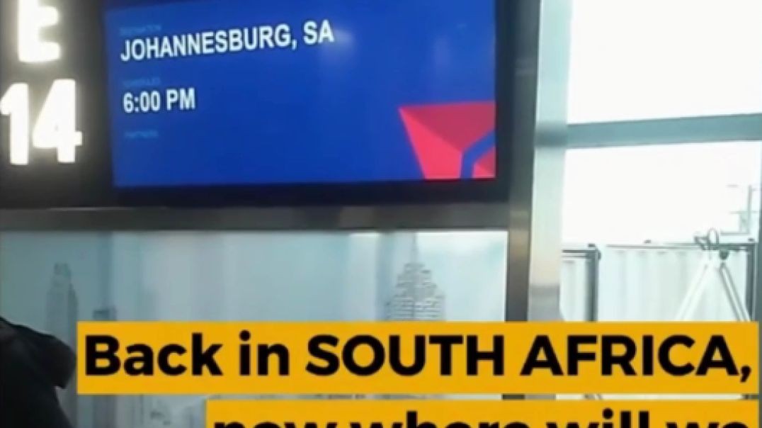 Back in SOUTH AFRICA... WHERE DO WE SLEEP....TRY SOMETHING DIFFERENT???