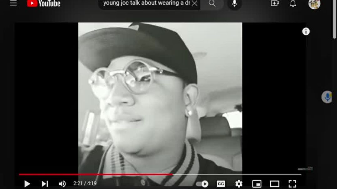 THE MAIN REASON WHY THEY PUT MEN IN DRESSES: Yung Joc the rapper explains wearing a dress