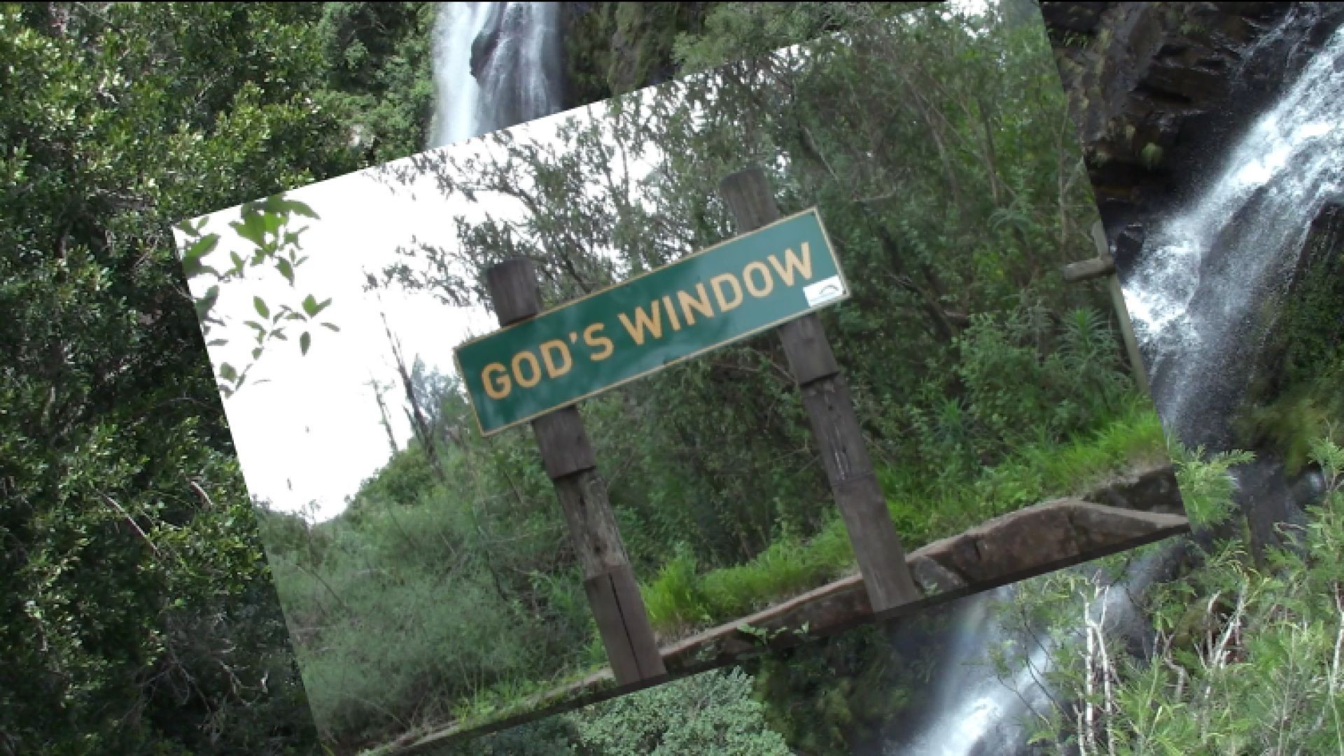 Finding GOD'S WINDOW while staying in Suburbia SOUTH AFRICA.