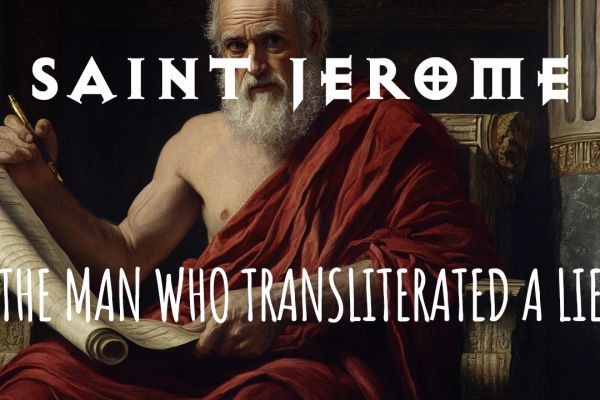 Saint Jerome: The Man Who Transliterated A Lie