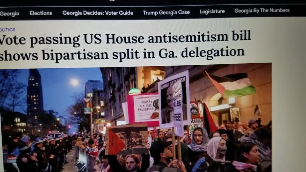 Antisemitism laws & definitions fulfill Bible prophesy USHR6090 Rev 2v9 3v9 13 Obadiah Jer 9 Eze