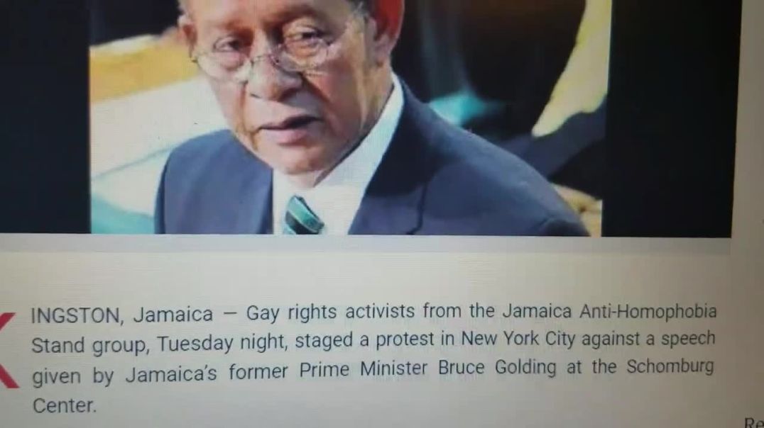 Jamaica, Dudus,setup? Southern District of NY Court  Bruce Golding Tivoli vGommorhites was it 1 oper