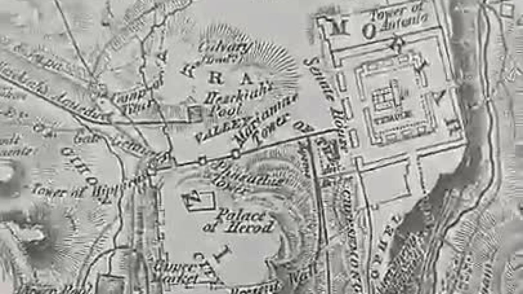 Jerusalem map showing Akra also Accra is in Ghana Moriah Bethesda in Jamaica. Finding the 12 Tribes