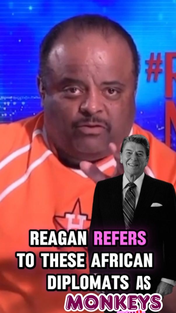 Ronald Reagan Called African Diplomats and Ambassadors Monkeys‼️#shorts #youtubeshorts #reagan