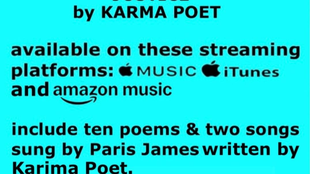 My Poetry Album available on Apple Music and Amazon Music.