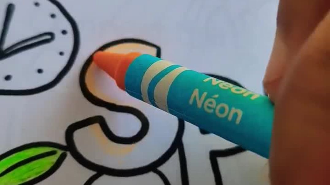 Coloring with Yahleah pt. 1