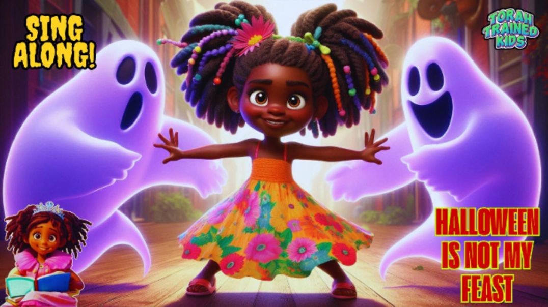 🎶 Halloween Is Not My Feast | Hebrew Israelite Kids - Sing-Along 🧒🏿👧🏿