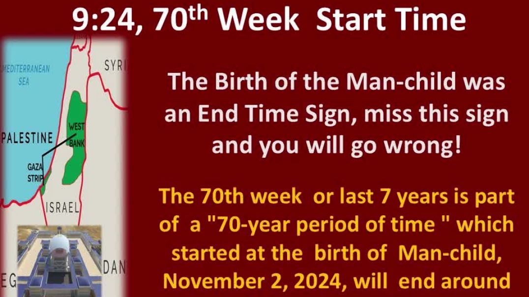 70th Week of Daniel Start Time