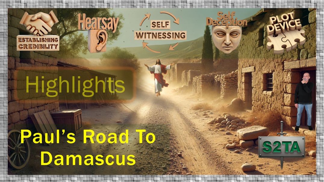 Apostle Paul - Road To Damascus Encounter - H29