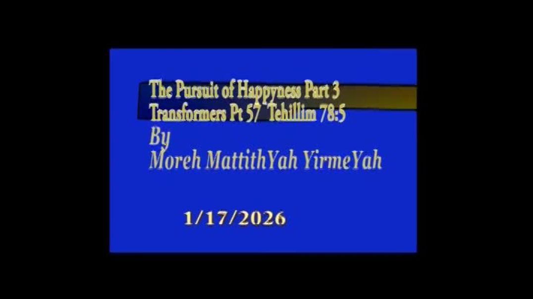 20260117-THE PURSUIT OF HAPPYNESS PT