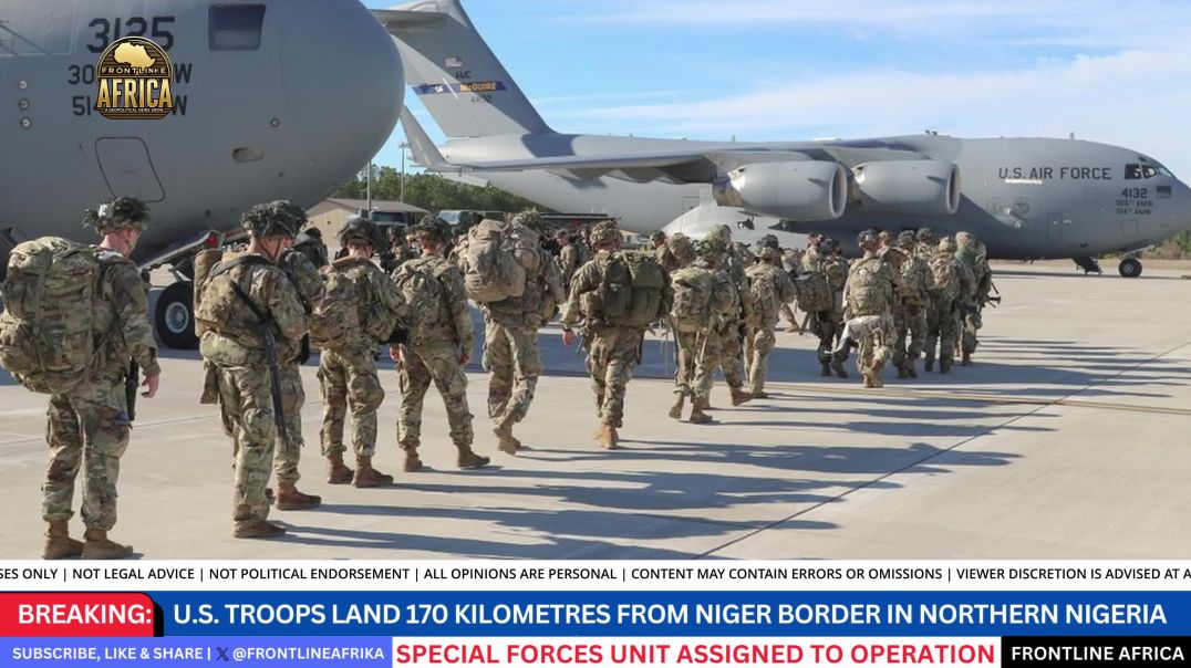 BREAKING-U.S. Troops 107km From Niger's Border
