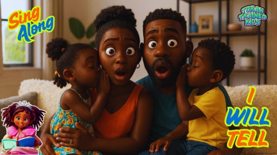 🎶 I Will Tell | Hebrew Israelite Kids Safety Sing Along 🧒🏿👧🏿 | Matthew 18:6