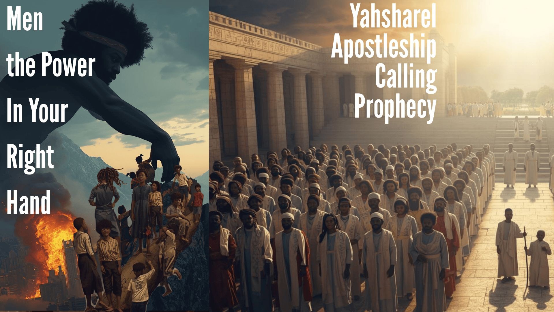 MEN OF YAHSHAREL ADAM'S HIDDEN POWER IS IN YOUR HAND Yahsharel Apostleship Calling Prophecy