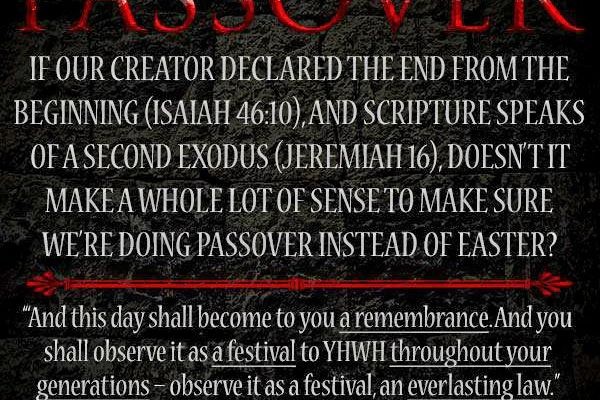 Passover not Easter <br>https://majxsty.com/2019/04/20/passover-not-easter/ <br>Repost From April 20, 2019 <br>Much Love Majxsty