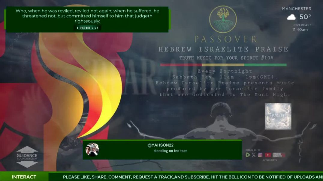 Hebrew Israelite Praise - Truth Music For Your Spirit (PASSOVER) #hip106