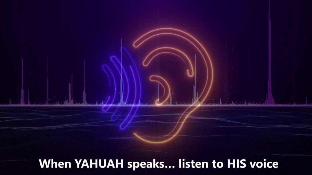 WHEN YAHUAH SPEAKS