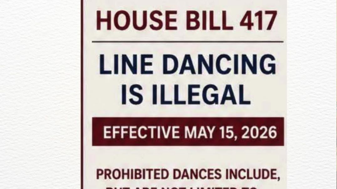 The Governor of Mississippi passes the No Line Dancing Bill