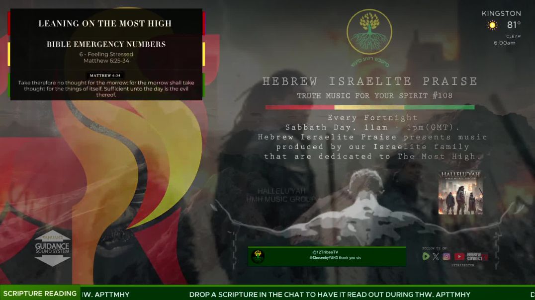 Hebrew Israelite Praise - Truth Music For Your Spirit #hip108