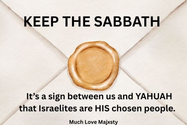 LET’S SHOW THAT WE ARE YAH’s CHOSEN PEOPLE BY KEEPING HIS SABBATH! <br>https://majxsty.com/2026/06/05/lets-show-that-we-are-yahs-chosen-people-by-keeping-his-sabbath/ <br>Much Love Majxsty..