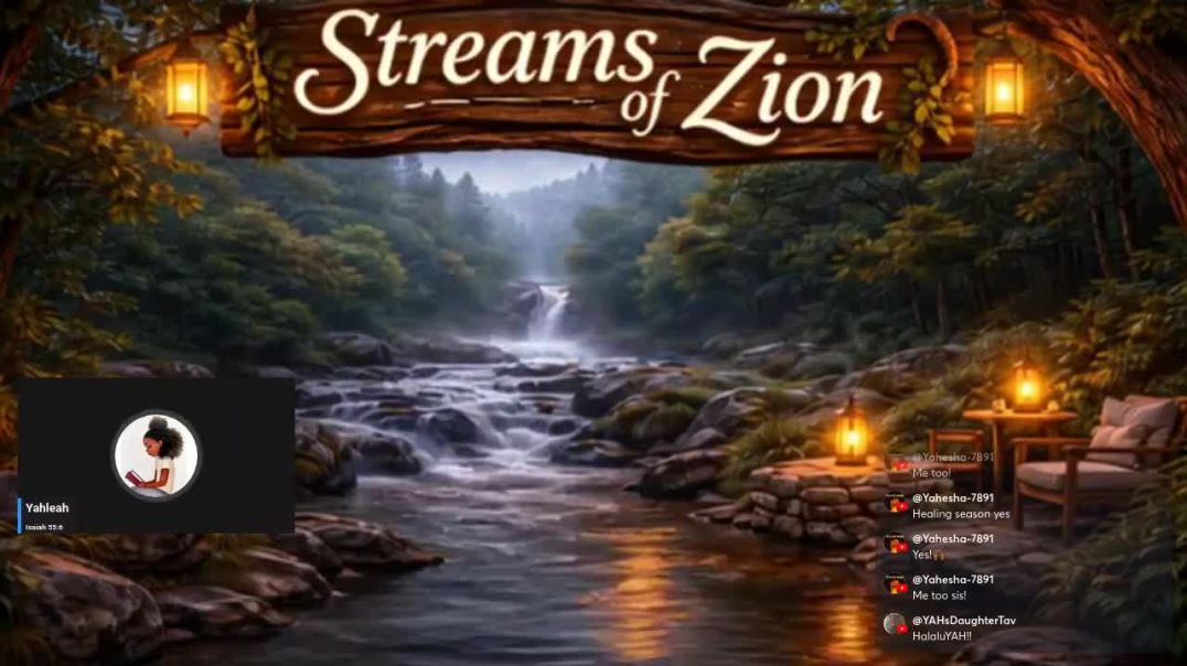 Streams of Zion Episode one: short introduction to the show, and topic of the week