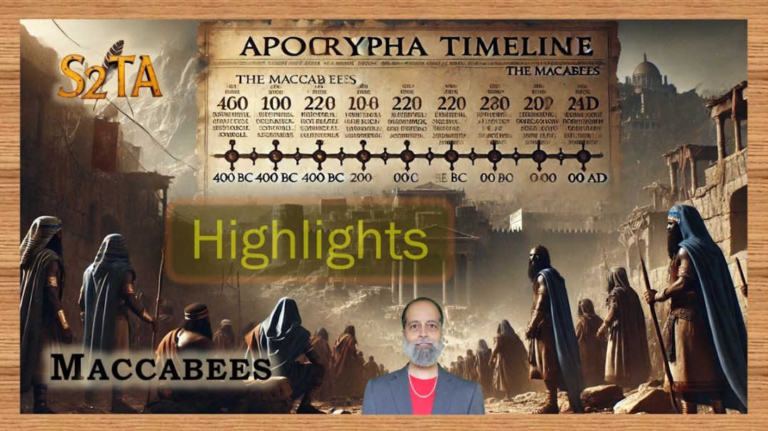 Apocrypha Timeline - Maccabees/Hasmonean Dynasty - H40