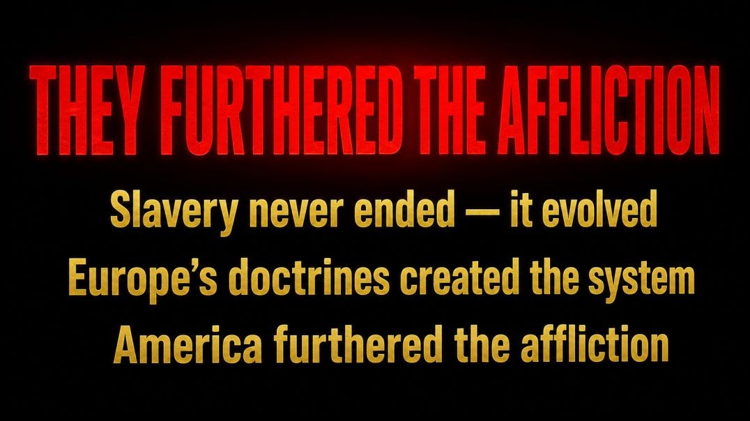 The False Curse of Ham (Video) ; Heathens have lied, Despised and hated for Monetary Gain