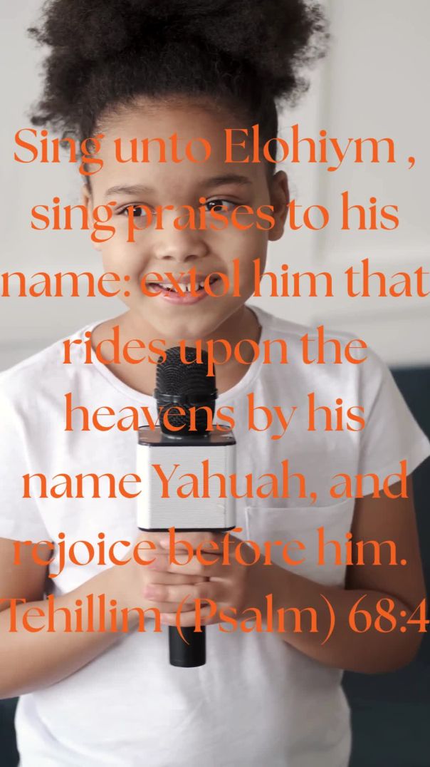 Tehillim (Psalm) 68:4